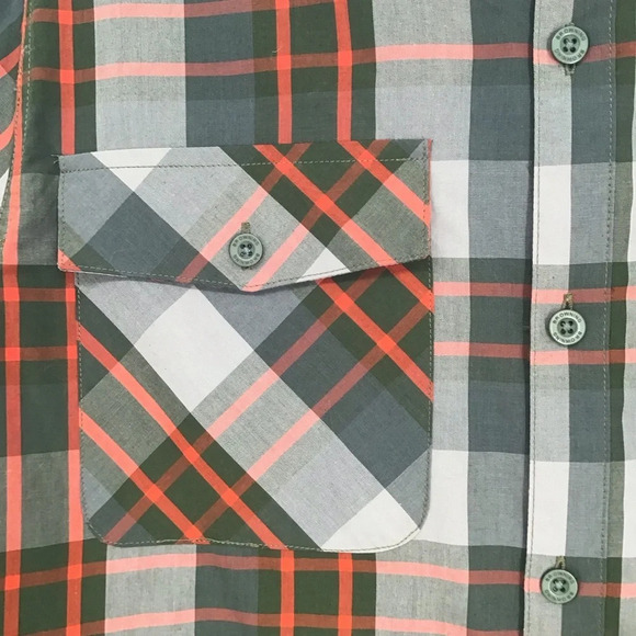 Browning Buckmark Men’s Long Sleeve Plaid Shirt Casual Hunting NWOT Size Large - Picture 6 of 8